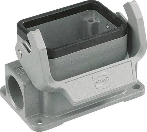 Tartozékok a 6-es mérethez B - Bázisház Han® 6B-asg1-LB-M20 Harting Tartalom: 1 db