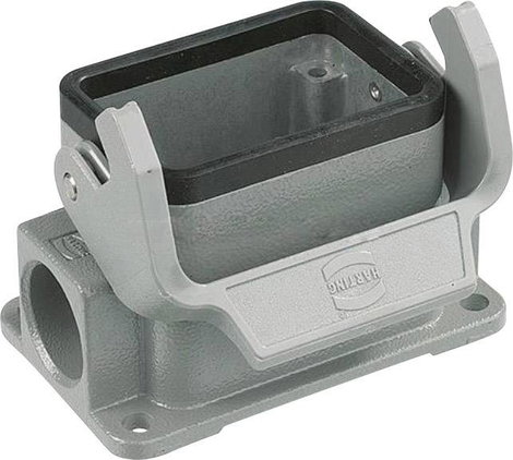 Tartozékok a 6-es mérethez B - Bázisház Han® 6B-asg2-LB-16 Harting Tartalom: 1 db