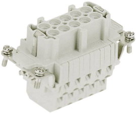 Ipari csatlakozók Series Han® E - betétek Han® 10ESS-F Harting Tartalom: 1 db