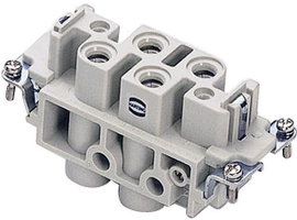 Ipari csatlakozók sorozat Han® Com - betétek Han® K4/0-F Harting Tartalom: 1 db