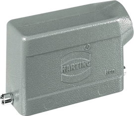 Tartozékok a 10 - es méretű B - köpenyperem házhoz Han® 10B-gs-R-M20 Harting Tartalom: 1 db