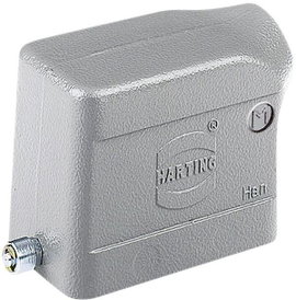 Tartozékok a 10 - es méretű B - köpenyperem házhoz Han® 10B-gs-R-M25 Harting Tartalom: 1 db