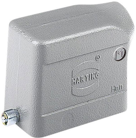 Tartozékok a 10 - es méretű B - köpenyperem házhoz Han® 10B-gs-R-M25 Harting Tartalom: 1 db