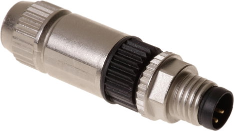 Harting 21 02 151 1405 Érzékelő-/működtető összekötő, konfekcionálatlan M8 Dugó, egyenes Pólusszám: