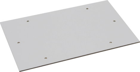 Rittal PK 9549.000 Szerelőlap Keménypapír Élénk szürke (RAL 7035) 1 db