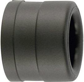 HellermannTyton 166-50802 PAEC28 Végzáró Fekete 1 db