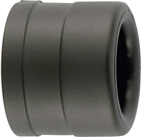 HellermannTyton 166-50802 PAEC28 Végzáró Fekete 1 db