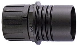 HellermannTyton 166-25000 HG13-R16 Menet adapter Fekete 1 db