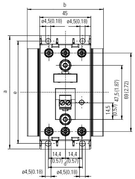 Siemens 3RF2420-1AC45 Félvezető védelem Nullfeszültség kapcsoló 3 záró 20 A 1 db 4. kép
