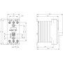 Siemens 3RF2410-1AC45 Félvezető védelem Nullfeszültség kapcsoló 3 záró 10 A 1 db 3. bélyegkép