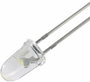 Melegfehér LED Golden White 5 mm 9200 mcd bélyegkép