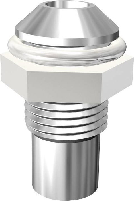 Signal Construct SMQ1069 SMQ1069 LED foglalat Fém Alkalmas LED, 3 mm Csavaros