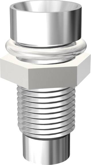 Signal Construct SMZ1069 LED foglalat Fém Alkalmas LED, 3 mm Csavaros