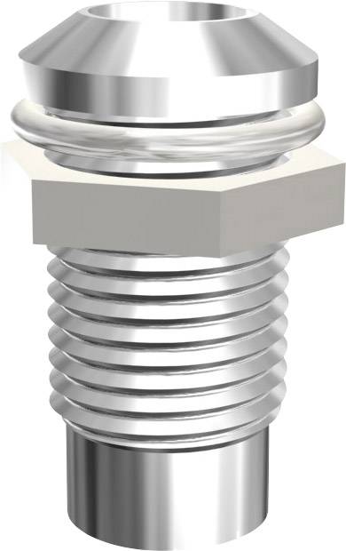 Signal Construct SMQ1089 SMQ1089 LED foglalat Fém Alkalmas LED, 5 mm Csavaros