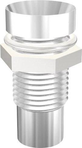 Signal Construct SMZ1089 SMZ1089 LED foglalat Fém Alkalmas LED, 5 mm Csavaros