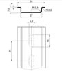 DIN sín Alkalmas: sínes NS 35/ 7,5 ZN gelocht 2000MM Phoenix Contact Tartalom: 2 m 2. bélyegkép