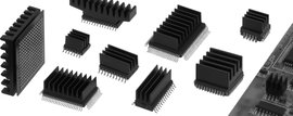 Hűtőborda 87 K/W 8 x 6,3 x 4,8 mm, Fischer Elektronik ICK SMD A 8 SA