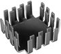 Hűtőborda 6,8 K/W 42 x 42 x 17 mm TO-3 TO-55 SOT-9 SOT-32 TO-220, Fischer Elektronik FK 223 SA-CB bélyegkép