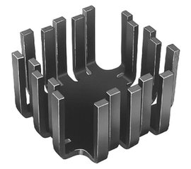 Hűtőborda 8 K/W 45 x 45 x 12,7 mm TO-3 TO-55 SOT-9 SOT-32 TO-220, Fischer Elektronik FK 202 SA-CB