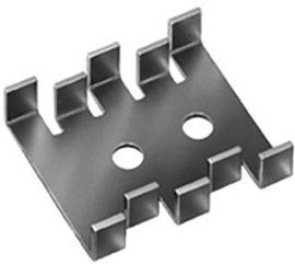 Hűtőborda 18 K/W 30 x 25,4 x 7,9 mm SOT-32 TO-220 TO-126, Fischer Elektronik FK 210 SA-CB