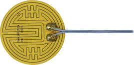 Öntapadó fűtőszálas fűtőfólia (Ø) 90 mm, 12V, 15W