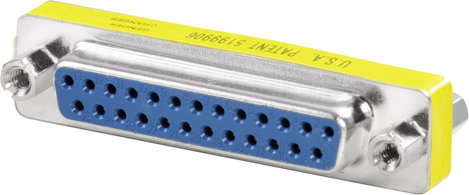 FrontCom® gender changer D-sub 25 pólusú, női / női IE-FCI-D25-FF Weidmüller Tartalom: 1 db