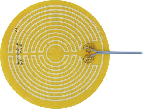 Öntapadó fűtőszálas fűtőfólia (Ø) 174 mm, 12V, 14W
