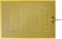 Öntapadó fűtőszálas fűtőfólia 330 x 230mm, 12 V, 15W bélyegkép
