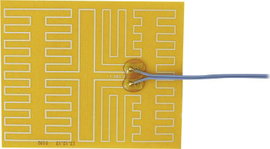 Öntapadó fűtőszálas fűtőfólia 170x135mm, 24V, 17W