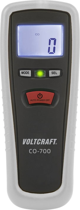 Szén-monoxid mérő készülék 0 - 1000 ppm Voltcraft CO-700