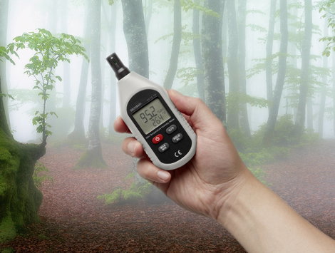 Hőmérséklet- és légnedvesség mérő -10...+60°C 0...100 % rF, Voltcraft HY-10 TH 10. kép