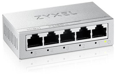 ZyXEL GS-105B v3 5 Ports Hálózati switch 5 port 2000 MBit/s 2. kép