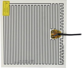 Öntapadó fűtőszálas fűtőfólia, 210x205mm, 10W, 230V