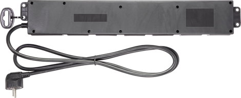 6 részes túlfeszültségvédő elosztó USB-vel, fekete, Renkforce 615C-CMB-SUSB 3. kép