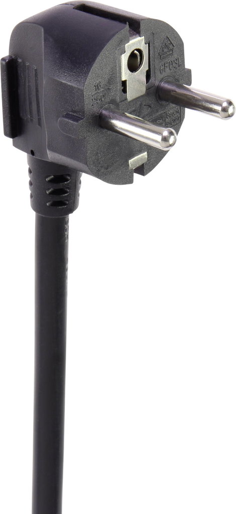 6 részes túlfeszültségvédő elosztó USB-vel, fekete, Renkforce 615C-CMB-SUSB 8. kép