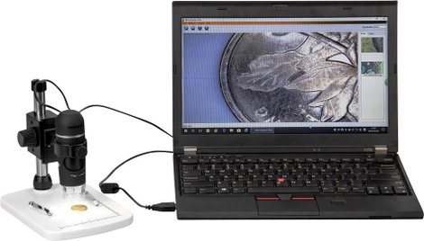USB-s digitális mikroszkópkamera 5 MP max. 150x, Tollcraft DigiMicro Prof 10. kép