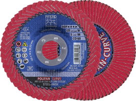 PFERD 67689056 Co Sgp Curve Steelox Felületcsiszoló korong Ø 125 mm Furat átmérő 22.23 mm 10 db