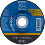 PFERD 62012634 Psf Steel Nagyolótárcsa, hajlított Ø 125 mm Furat átmérő 22.23 mm 10 db bélyegkép