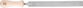 PFERD 11251102 Kulcsreszelő, PF 1117 100 H2 Hossz 100 mm 1 db bélyegkép