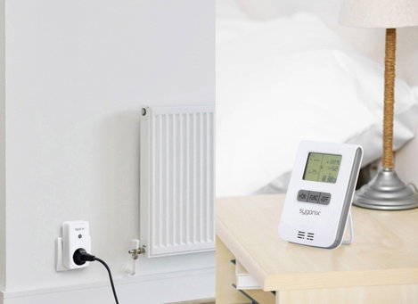 Vezeték nélküli fűtésvezérlő készlet max. 3500 W, max. 150 m, Sygonix RS2W 2. kép