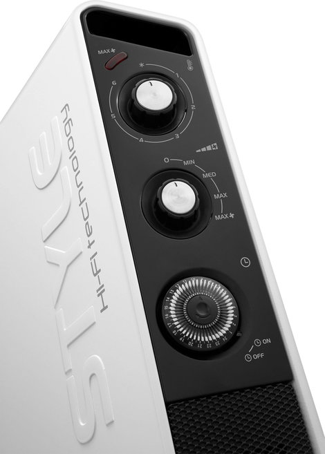 DeLonghi HCX3220FTS Konvektor 60 m³ 2000 W, 1200 W, 800 W Fehér, Fekete 2. kép