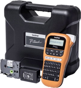 Brother P-touch E110VP Feliratozó készülék Alkalmas feliratozó szalag: TZe 3.5 mm, 6 mm, 9 mm, 12 mm