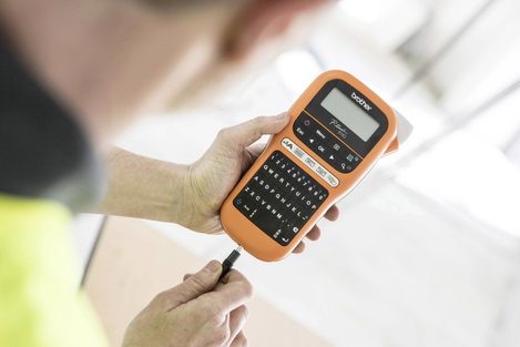 Brother P-touch E110VP Feliratozó készülék Alkalmas feliratozó szalag: TZe 3.5 mm, 6 mm, 9 mm, 12 mm 35. kép