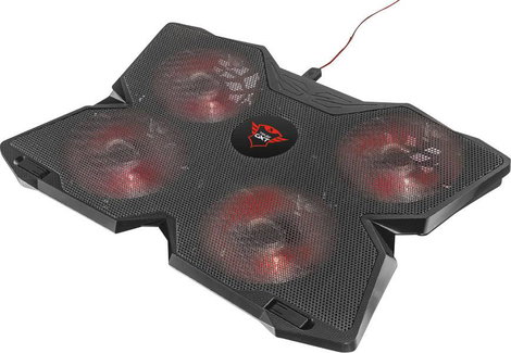 Trust GXT 278 Yozu Notebook állvány hűtő funkcióval Állítható magasság, Szabályozható ventilátor 2. kép