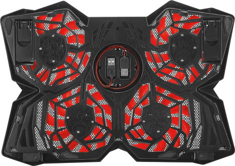 Trust GXT 278 Yozu Notebook állvány hűtő funkcióval Állítható magasság, Szabályozható ventilátor 3. kép