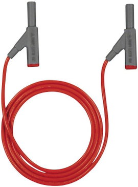 Beha Amprobe 307111 Biztonsági mérővezeték [lamellás dugó, 4 mm - lamellás dugó, 4 mm] 1.00 m Piros 