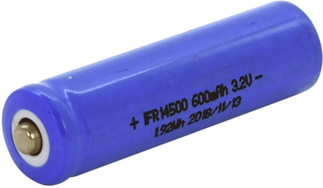 Beltrona FR14500 Speciális akku 14500 LiFePO 4 3.2 V 600 mAh