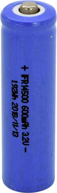 Beltrona FR14500 Speciális akku 14500 LiFePO 4 3.2 V 600 mAh 2. kép
