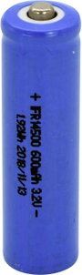 Beltrona FR14500 Speciális akku 14500 LiFePO 4 3.2 V 600 mAh 2. bélyegkép