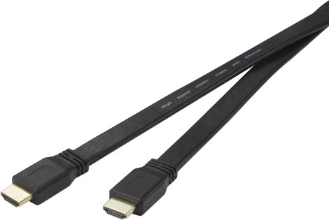 SpeaKa Professional HDMI Csatlakozókábel HDMI-A dugó, HDMI-A dugó 5.00 m Fekete SP-7541956 Audio Ret 4. kép